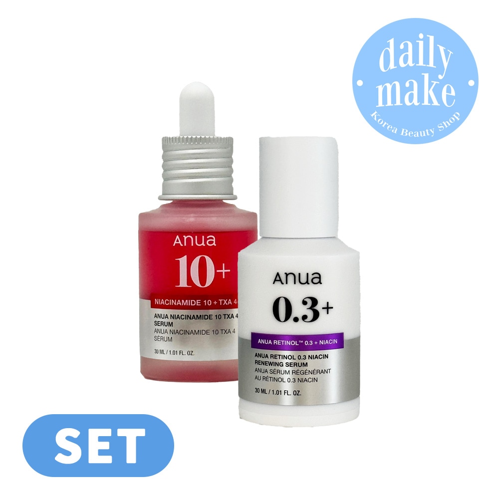 [人気 セラム] レチノール0.3 ナイアシンリニューイングセラム 30ml + ダークスポットセラム 30ml