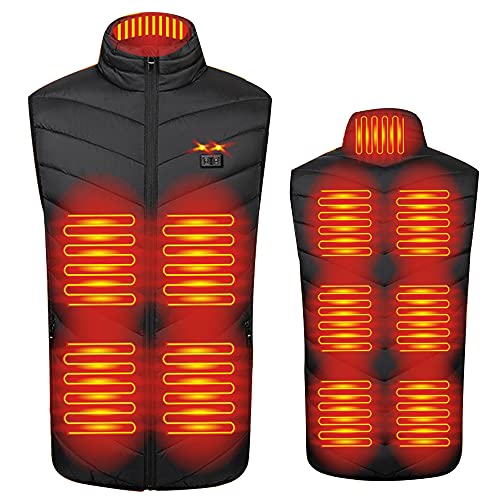 品数豊富! 前後独立温度設定可能 加熱ベスト 電熱ベスト 【前後11箇所発熱】3段温度調整 black-XL 屋外作業 通勤通学 防寒対策 男女兼用 加熱服 超軽量 プレゼント 水洗い可 速暖 ベスト 品数豊富! 前後独立温度設定可能 加熱ベスト 電熱ベスト 【前後11箇所発熱】3段温度調整 black-XL 屋外作業 通勤通学 防寒対策 男女兼用 加熱服 超軽量 プレゼント 水洗い可 速暖 ベスト