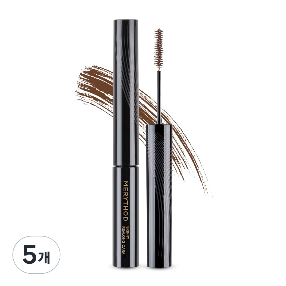 メリソード スキニー リロンカラマスカラ 32gダークブラウン5個