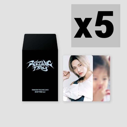 RIIZE [2024 FANCON ‘RIIZING DAY’] RANDOM TRADING CARD (BABY RIIZE Ver.) 5個 4,635円