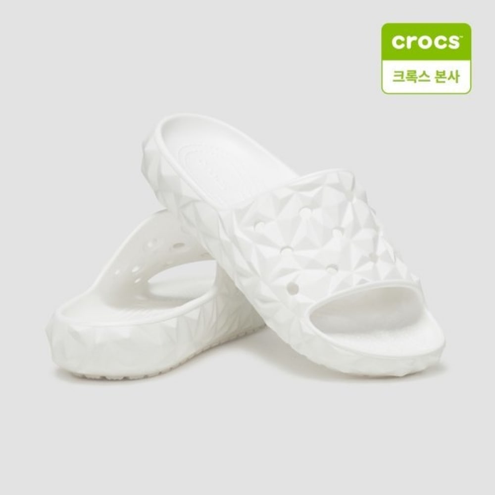 クロックスガレリアクロックスヘッドクォータークラシックジオメトリックスライド 209608-100