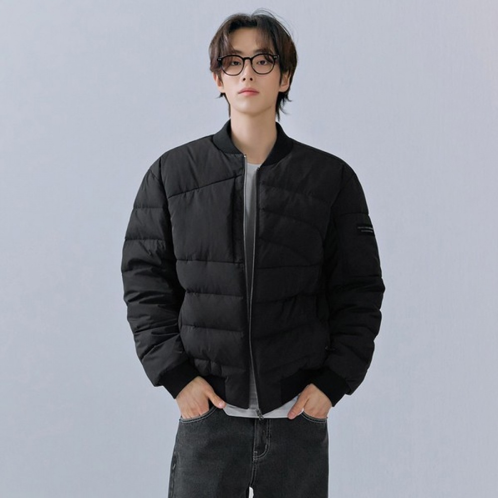 (チェースカルト) メンズ軽量パッド入りエアラインジャンパー-CFRK4712C03