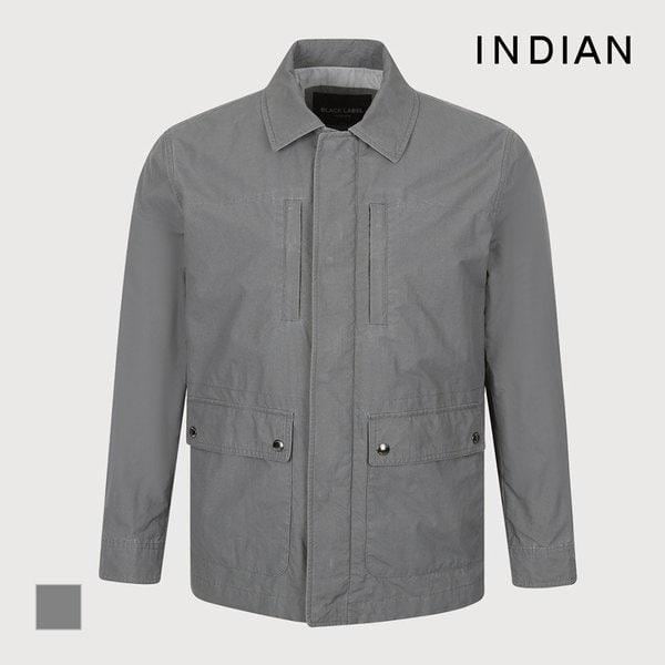 [INDIAN]ガーメントウォッシング平襟サファリ._MIUKA4S1281