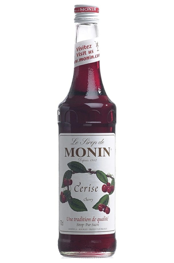 【送料無料】MONIN モナン チェリー シロップ 700ml12本【ご注文は12本まで同梱可能】ノンアルコール シロップ
