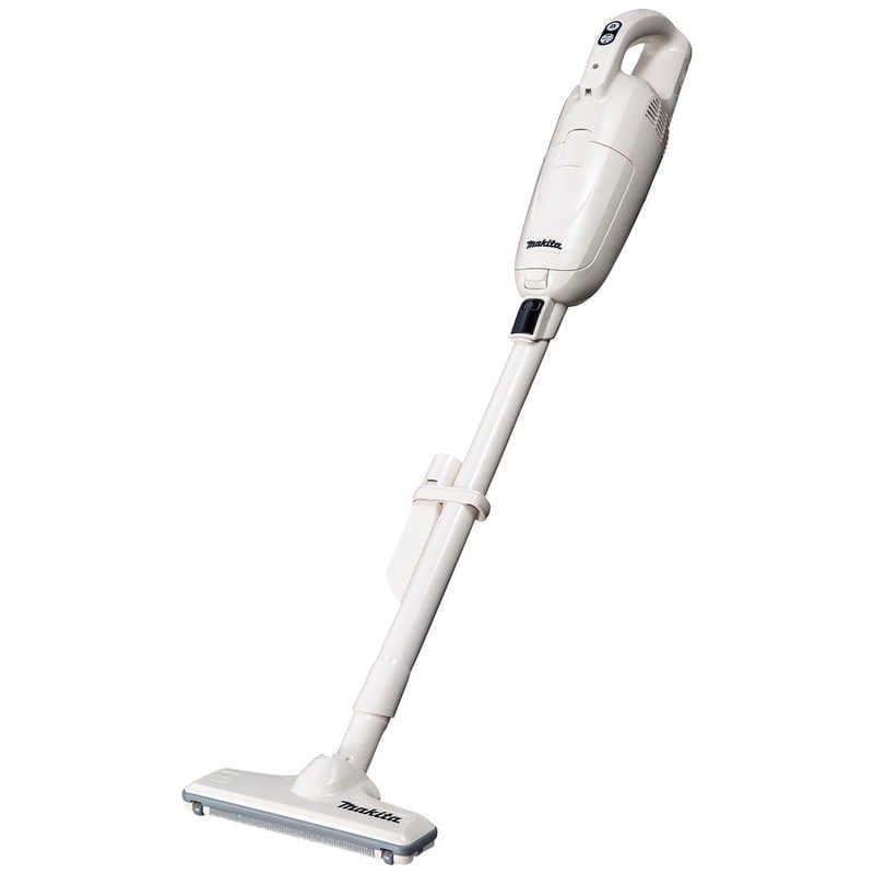 マキタ　スティッククリーナー（10.8Vバッテリ内蔵式） 紙パック式 コードレス アイボリー　CL115FD-WI