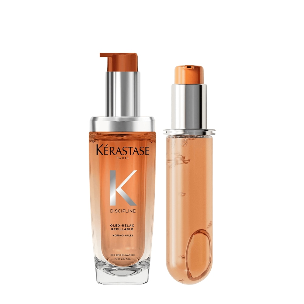 [ボサボサの毛髪用]ケラスターゼ ディスプリン オレオ リラックス ヘアオイル 75ml + 詰め替え 75ml