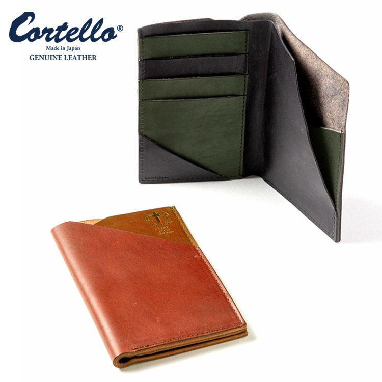 コルテロ 財布 レザー 本革 ミドルウォレット 札入れ メンズ ブランド 二つ折り財布 Cortello イタリアンレザー姫路レザー おしゃれ かっこいい ギフト 日本製その他