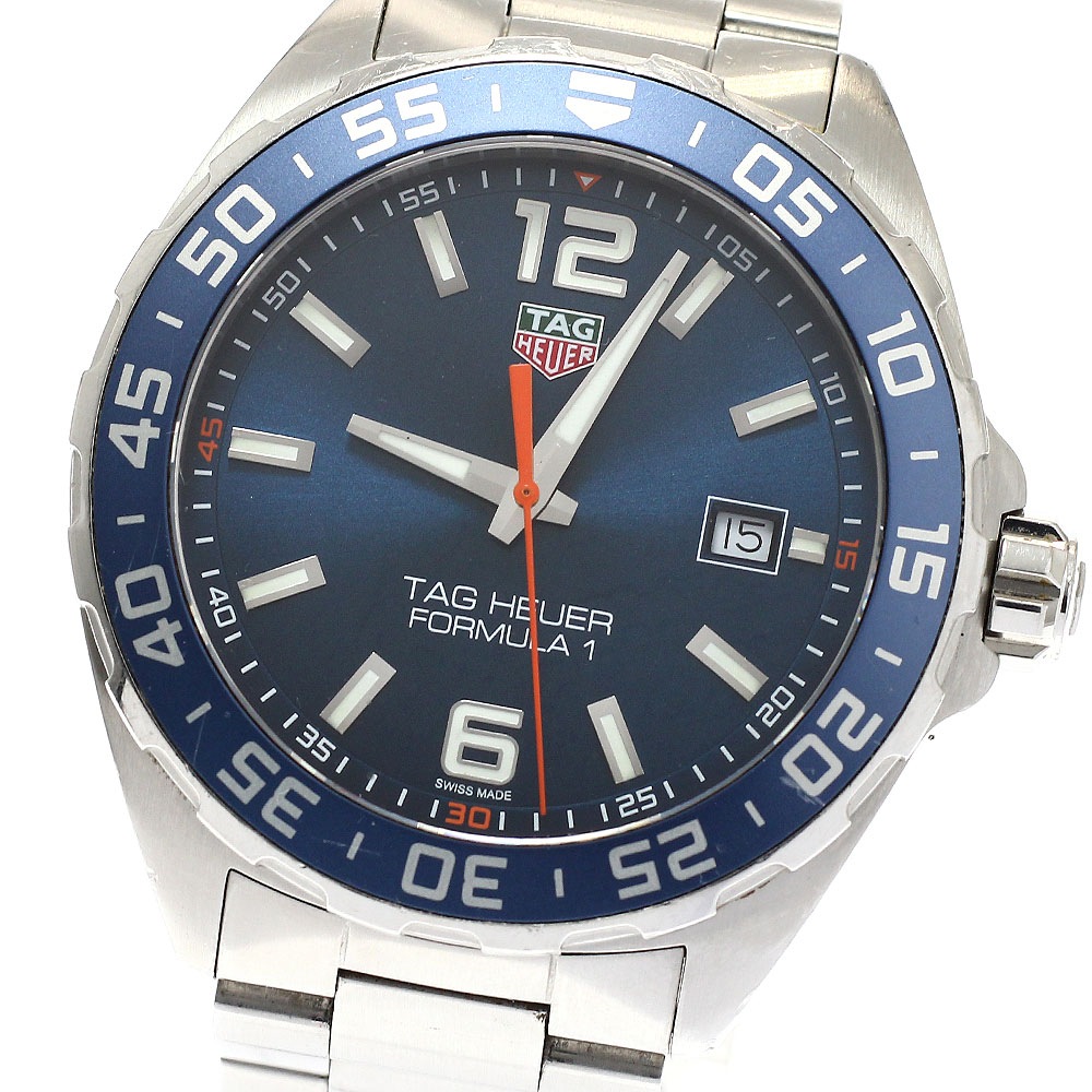 訳あり タグホイヤー TAG HEUER WAZ1010 フォーミュラー1 デイト クォーツ メンズ _955231【中古】