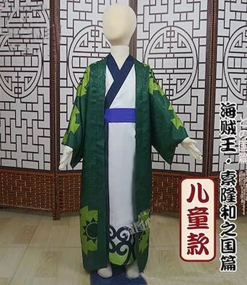 仮装 変装 ハロウィン コスチューム 浴衣 ゾロ ワンピース 子供サイズ スーツ ハロウィン 年新作入荷コスプレ