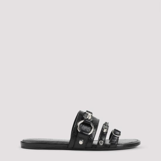 BALENCIAGA Women Sandals 834692 WAD4Y 1080 BLACK SILVER