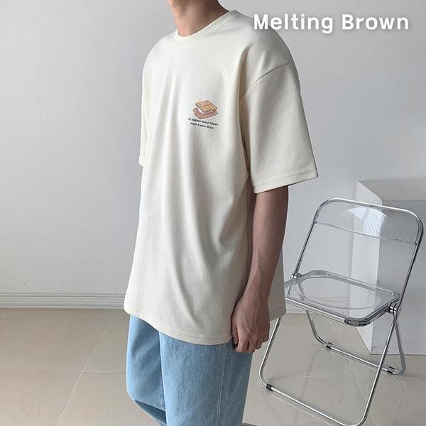 メンズオーバーフィット半袖メンズ半袖Tシャツbk3