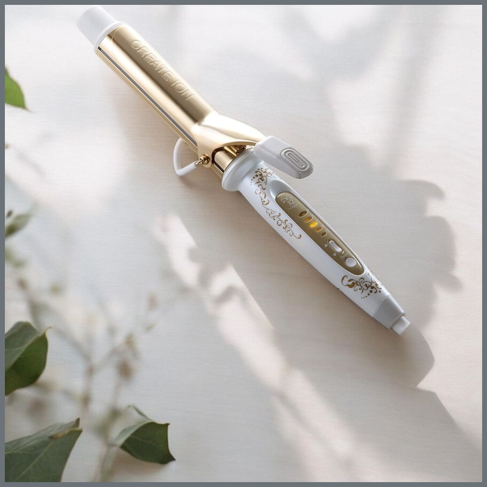 CREATEs ION クレイツ グレイスカール ヘアアイロン コテ 32mm 海外対応 カールアイロン CIC-W72010N