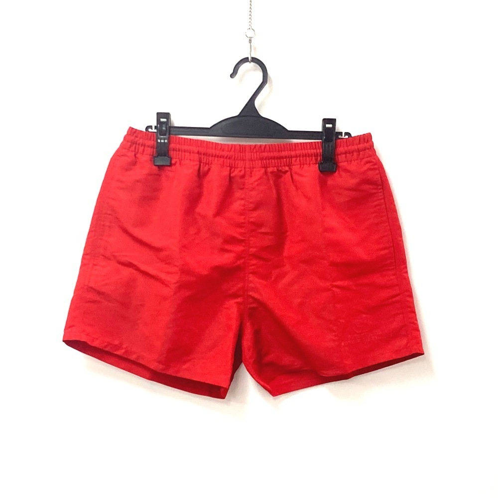 水着 657033 ロゴ ショーツ ボトムス ズボン スイムウエア スィムウエア メンズ水着 ポリエステル レッド