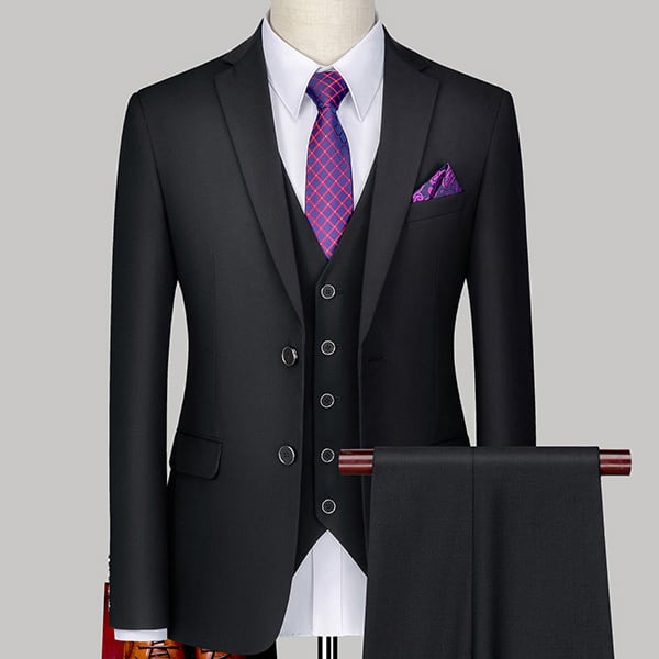 スーツ 紳士服 男 メンズ 人気 おすすめ おしゃれ お洒落 激安 安い プチプラ ３点セット セットアップ シングルスーツ ベスト ジャケット 二つ釦 二つボタン パンツ su000