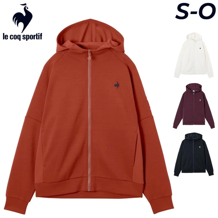 パーカージャケット 長袖 レディース アクティブ スウェット フード付きフルジップ 吸汗 UVカット(UPF50+) スエット ジップ パーカ フーディ スポーツウェア 運動/LT5FSW40L