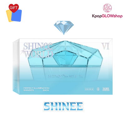 SHINee - SHINee 韓国公式ペンライト 新品未使用 銀テ付き SHINee 公式ペンライト Official Light Stick シャイニー 応援棒