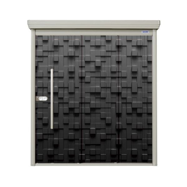 ブラックキューブ PEINTE(ペインタ) 中・大型物置 多雪型/結露減少型 側面棚 メーカー直送