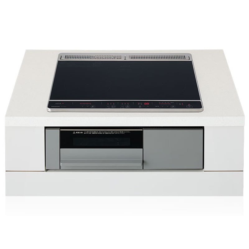 PANASONIC パナソニック IHクッキングヒーター Nシリーズ KZ-N1H6AS ブラックグレー 2口IH＋ラジエント