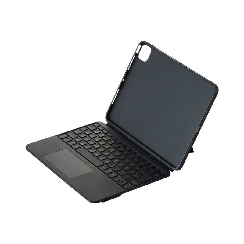 エレコム　ELECOM　キーボード Touch Book ケース一体型 11インチiPad Pro(M4)用 ブラック　TK-CA10BPBK