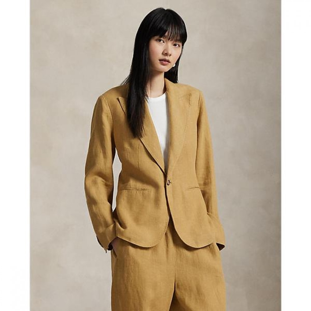 ポロラルフローレン女性用リネンブレザー (WMPOOTWN5V20303101)