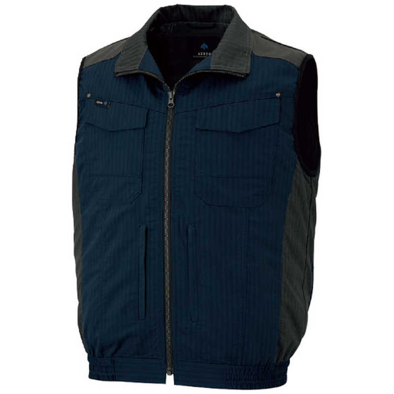 アイトス　空調服用ベスト ( 空調服 TM ) ネイビー SS　AZ30697008SS