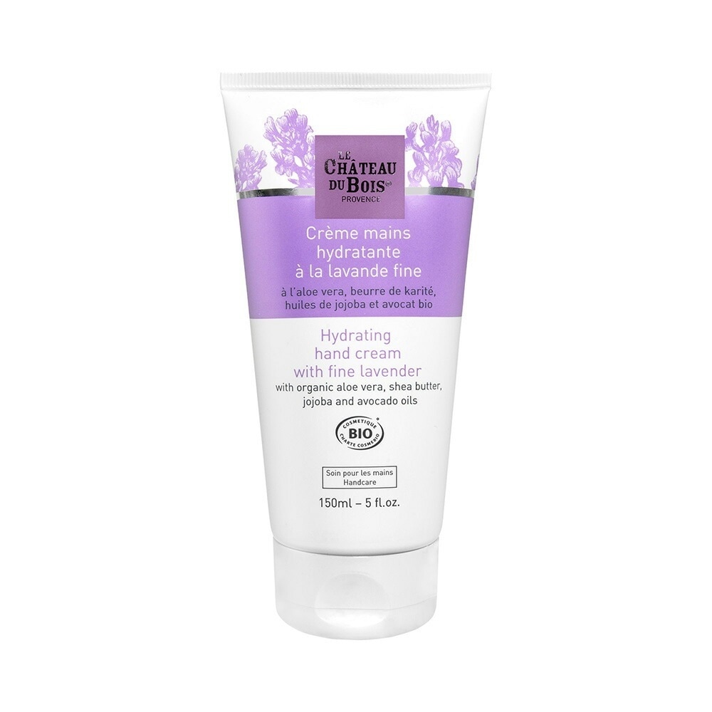 宅配便 シャトーデュボワ リラクシングハンドクリーム 150mL フランス製 オーガニック トゥルーラベンダー ラベンダーオイル シアバター アロエベラ 保湿 手 乾燥 手荒れ ハンドケア