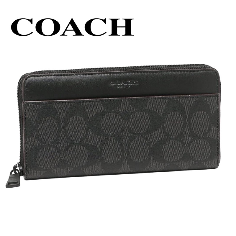 COACH 財布 コーチ 長財布 シグネチャー アコーディオン 財布 メンズ 新品 F25517