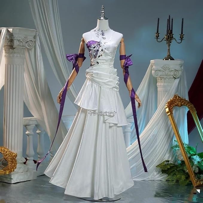 無期迷途 アン 楽宴シリーズ 星2衣装「きらめく夜雨」 コスプレ衣装(ウィッグ 靴別売り)