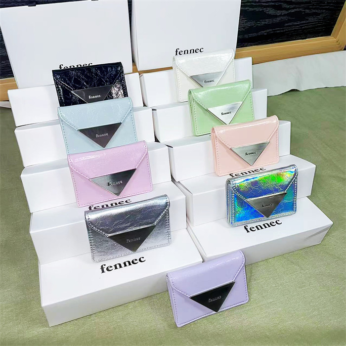 CRINKLE TRIANGLE 二つ折り財布 [8タイプ]