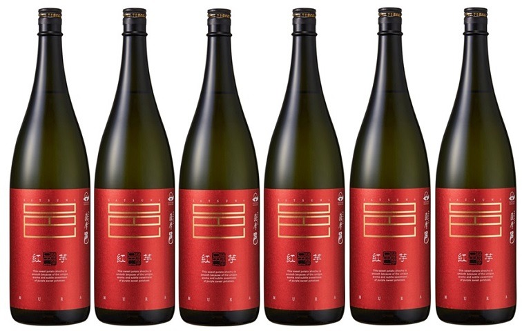 岩川醸造 薩摩邑 紅芋 25度 1.8L×6本