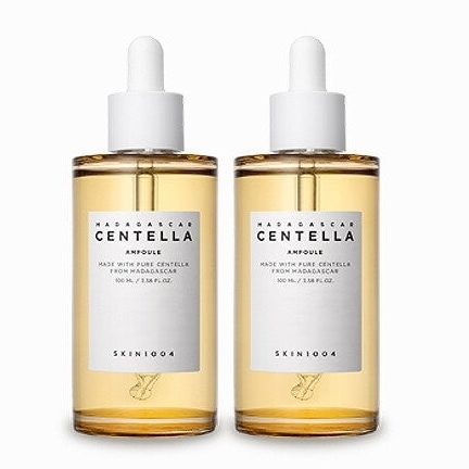 【1+1】【公式正規品】 SKIN1004 マダガスカルセンテラアンプル 55ml 2個 / 敏感肌専用 ニキビ肌の緩和 トラブル防止アンプル ツボクサエキス アンプル