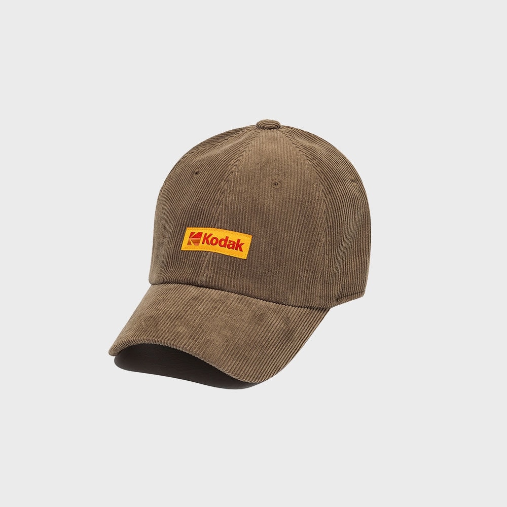 コダックアパレル コーデュロイ ボールキャップ BROWN