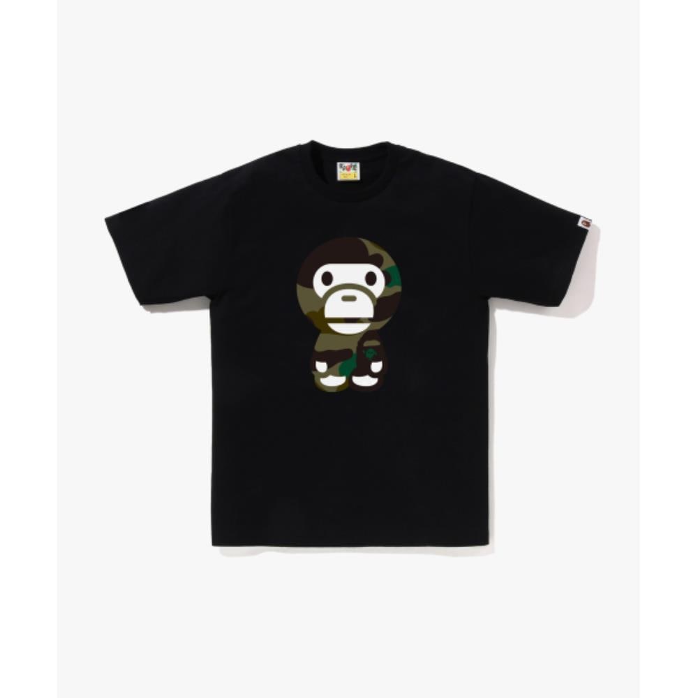 BAPE Giant First Camo Baby Milo T-Shirt M BLACKGREEN 002