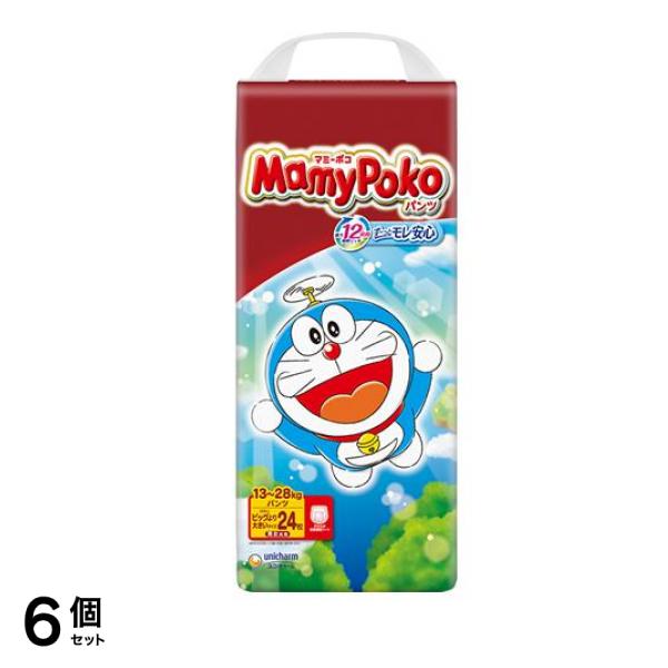 マミーポコパンツ ドラえもん ビッグより大きいサイズ 1328kg 24枚入 6個セット