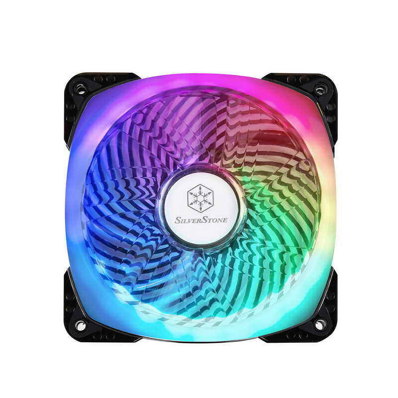 SILVERSTONE　ケ－スファン [120mm /1800RPM]　SST-AP124-ARGB