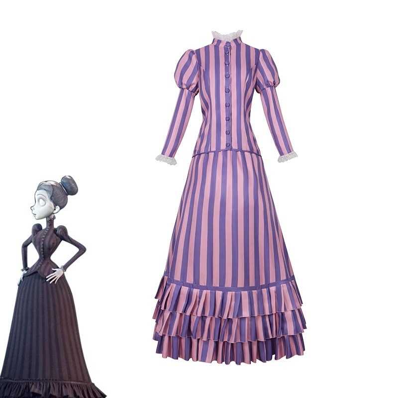 コープスブライドコスチュームビクトリア文学レトロ宮殿スタイルドレスハロウィンステージパフォーマンスハロウィン