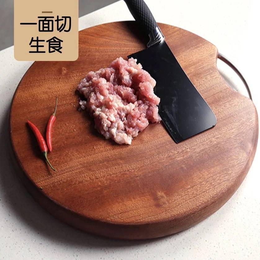 【厳選された良品】全木のまな板無垢材まな板家庭用キッチンまな板厚みのあるまな板切断や切断に強い
