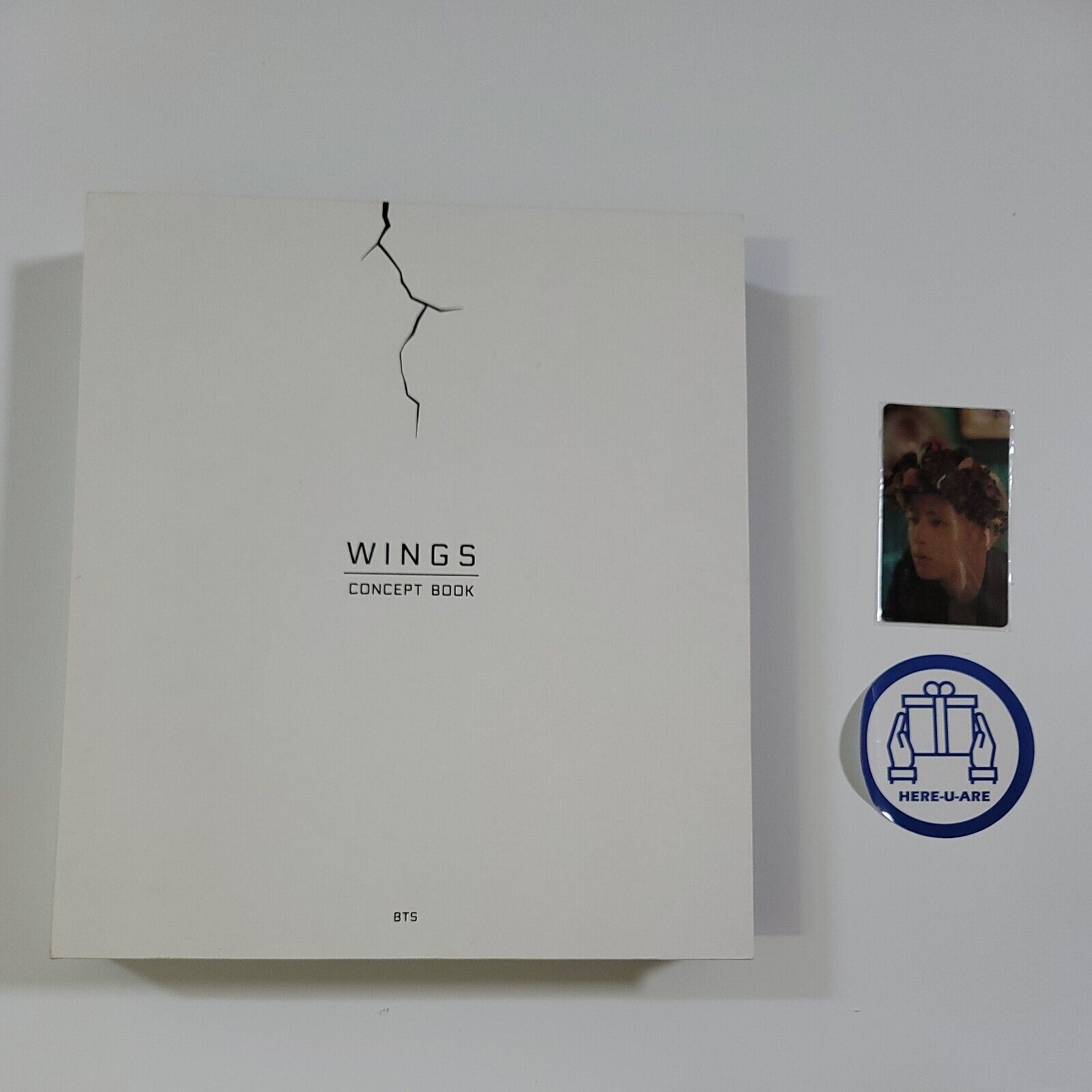 BTS wings concept book レンチキュラー トレカ ジン-