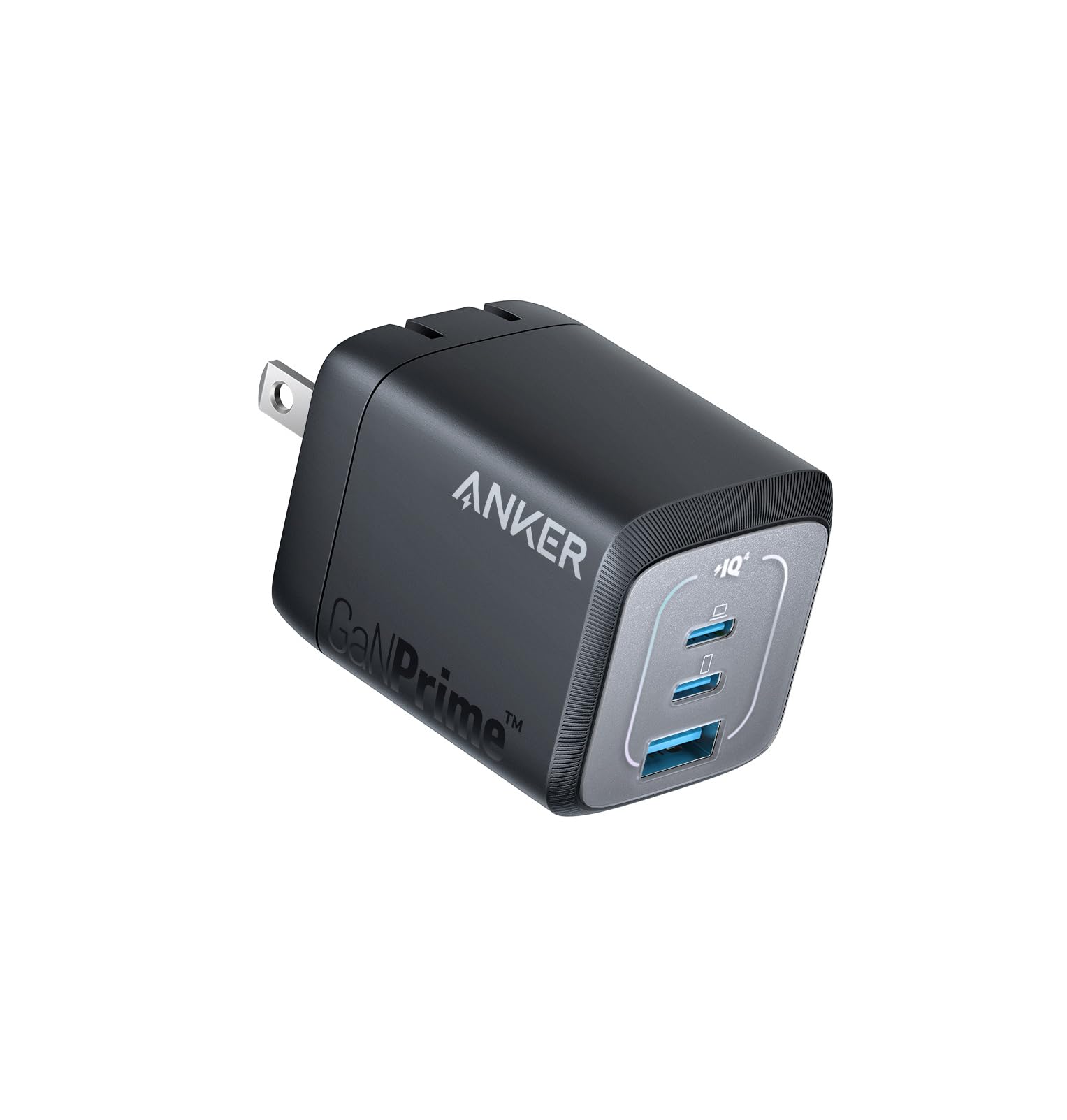 Anker Prime Wall Charger (67W, 3 ports, GaN) (ブラック)【 PD対応/PSE技術基準適合/折りたたみ式プラグ】iPhone 17 / 17 Pro / 1
