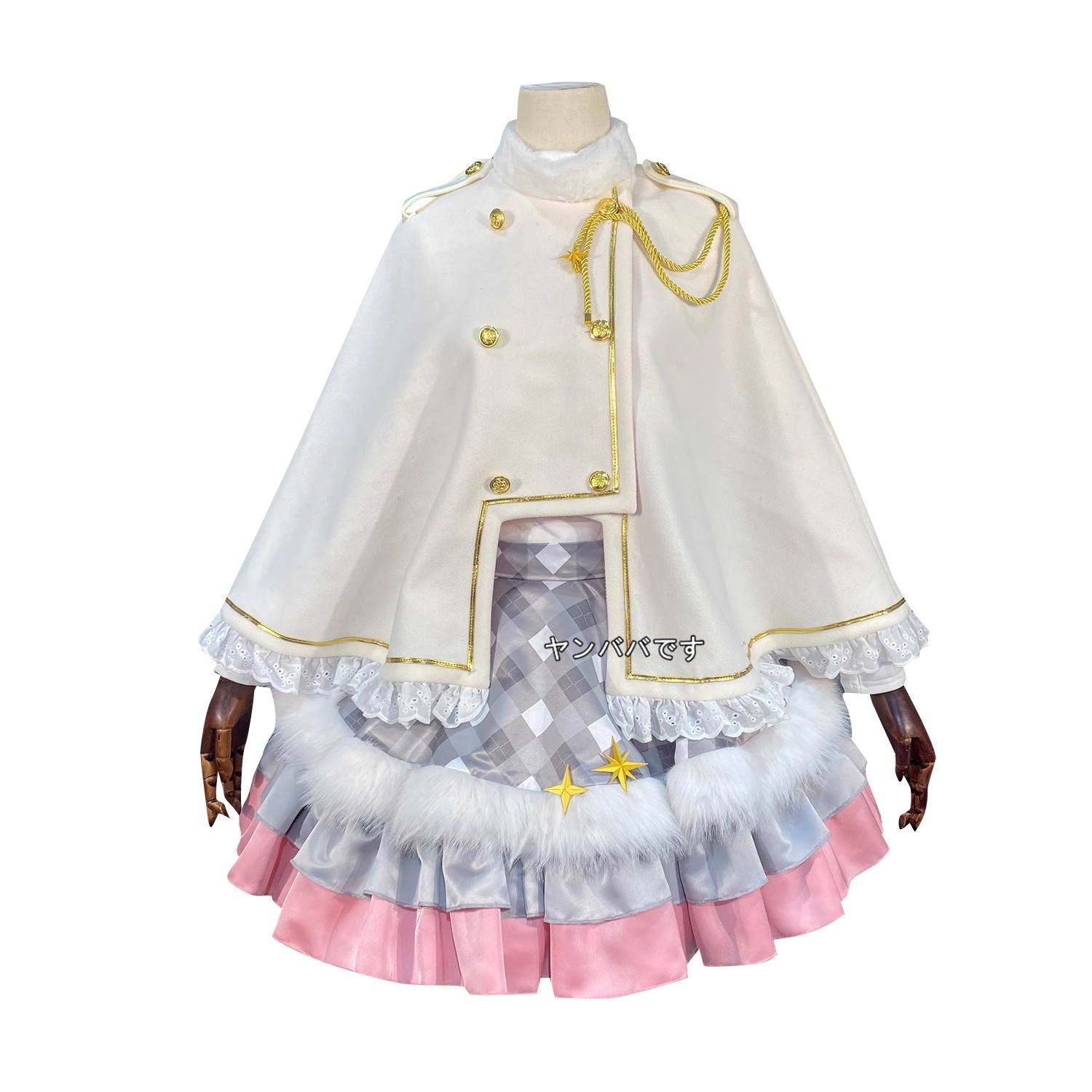 即納星宮いちご 冬服 コスプレ衣装(ウィッグ 靴別売り)