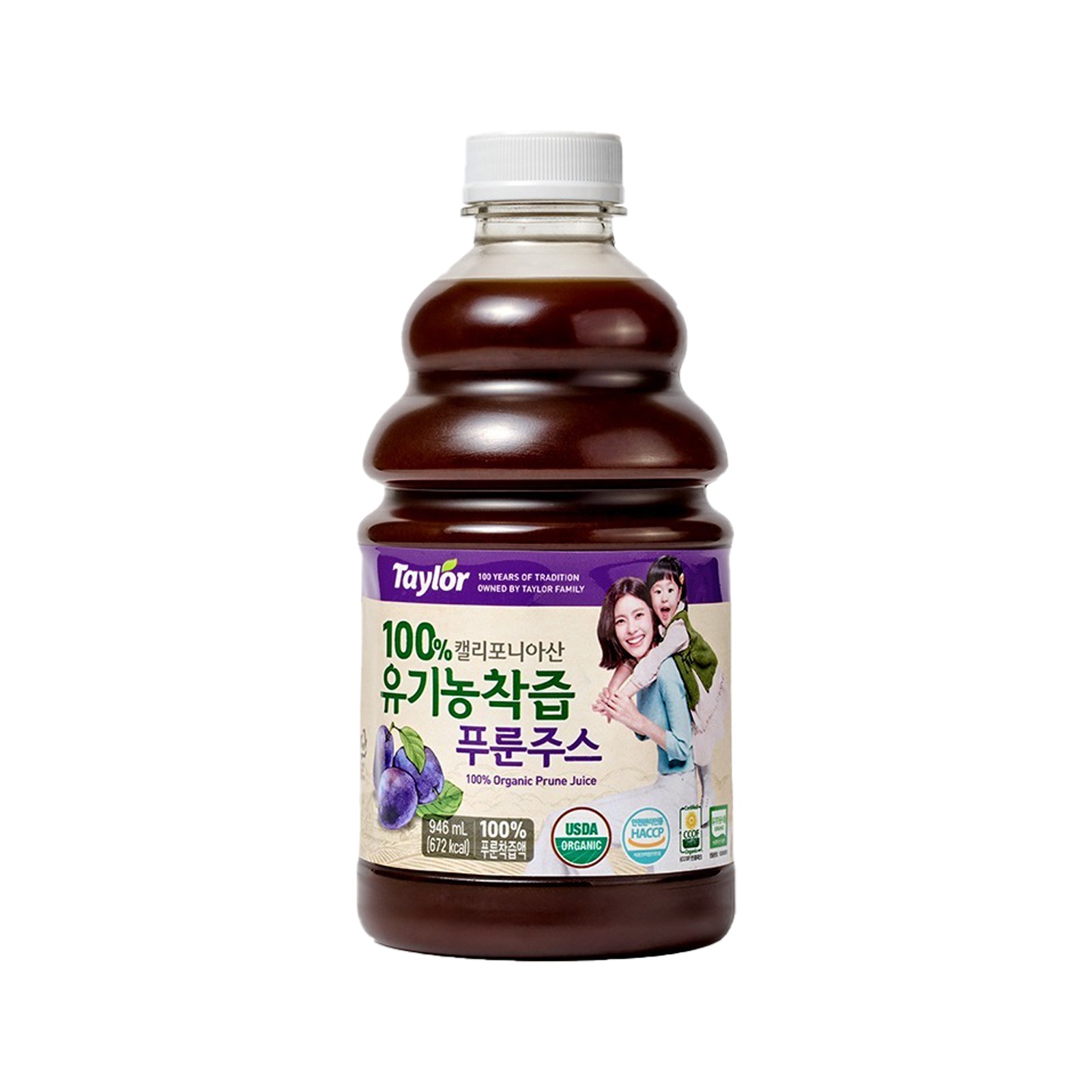 オーガニッ 搾汁 Prune Juice 946ml X 1個