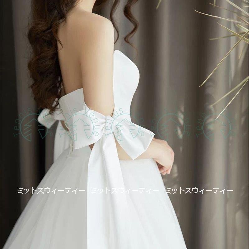 ウェディングドレス ウエディングドレス ロングドレス 結婚式 二次会 オフショルダー 花嫁 前撮りド 12,931円