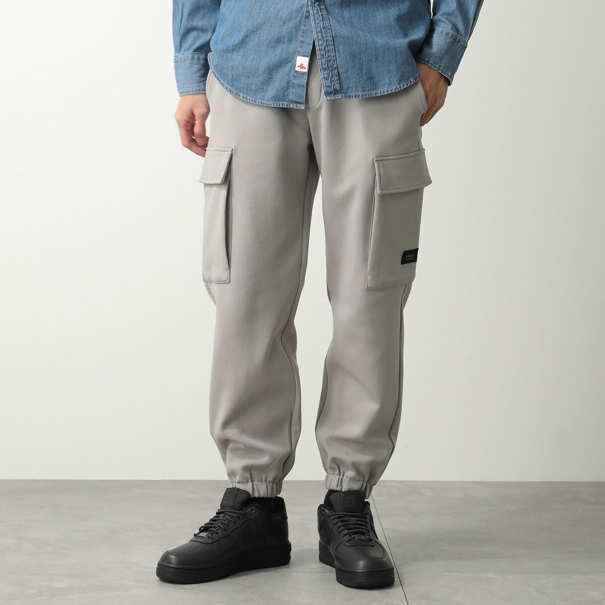 REPLAY リプレイ スウェットパンツ TECHNICAL FLEECE M9030 000 23655 メンズ カーゴパンツ 裾リブ ストレッチ 589