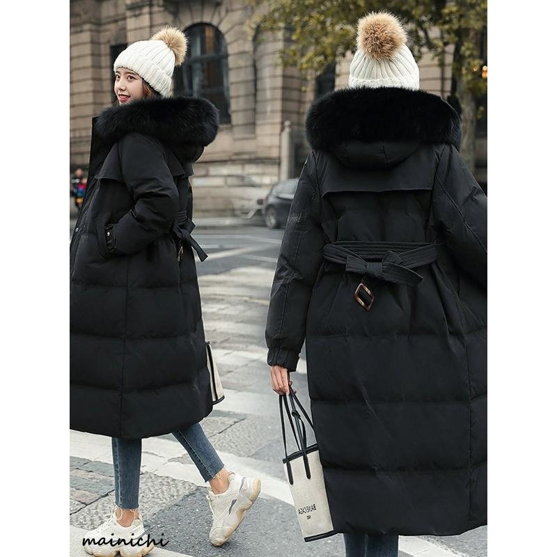 新品登場売れ筋秋冬新品 即納ダウンコート 厚手 レディース ダウン コート 冬 ロングコート フード付き キルティングコート ファー アウター 冬コート 防寒服 通勤