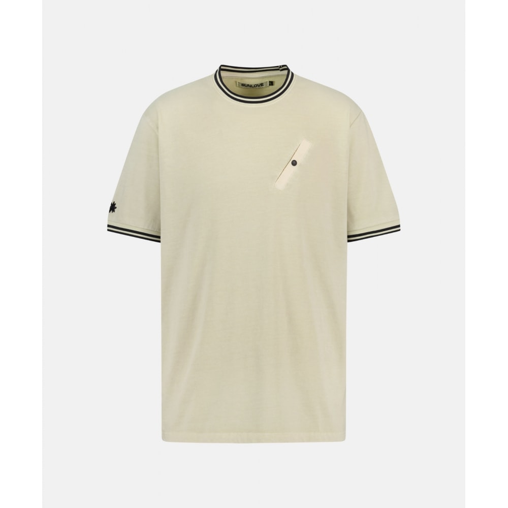 SUNLOVE オーバーダイプレイヤーティーアイボリー