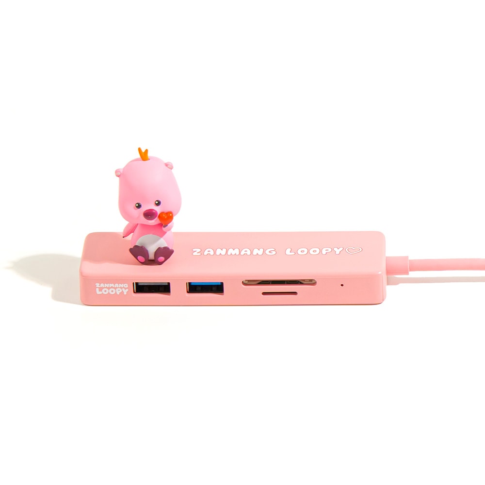 ジャンマンルピー 5in1 マルチ USB ハブ