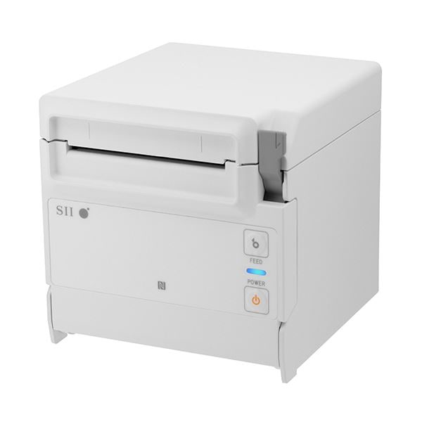 セイコーインスツル前面/上面排紙 2WAY POSプリンタ（USBモデル） 白 RP-F10-W27J1-2 1台