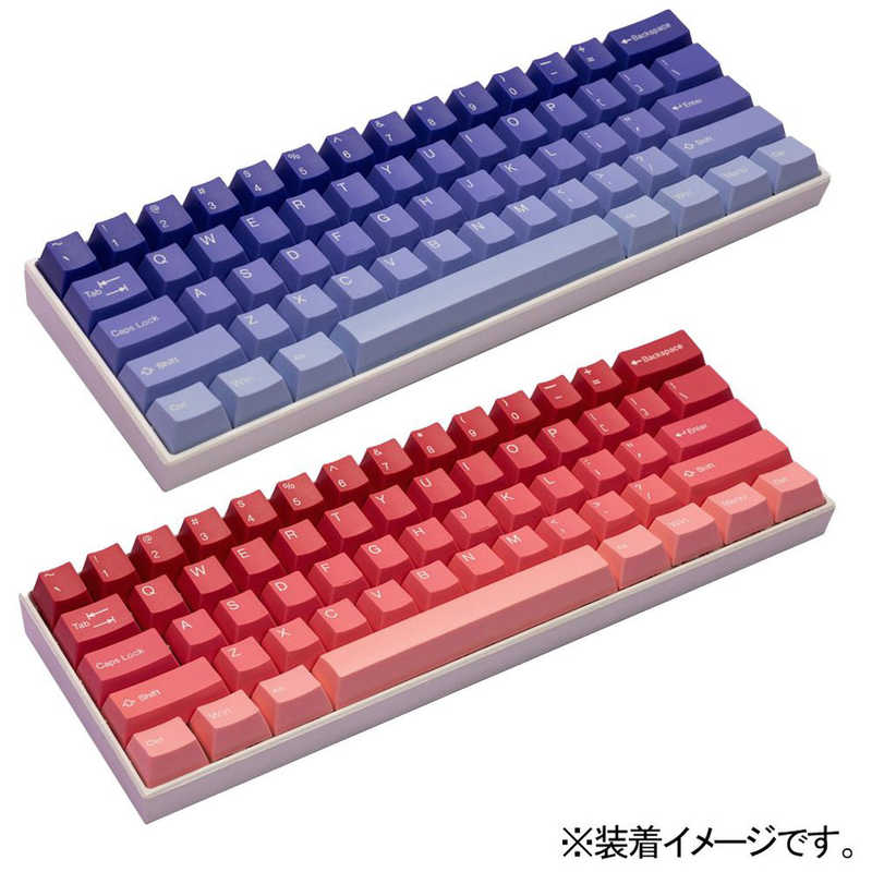 Tai-Hao　Cubic ABS Type Double shot Keyset Happy Berry- Blueberry ＆ Strawberry　HAPPYBERRYKEYCAPS