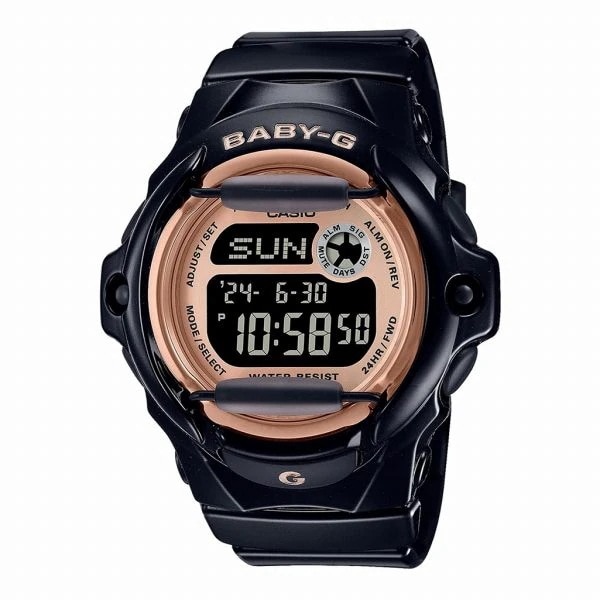 取寄品 正規品 CASIO腕時計 カシオ BABY-G ベイビージー デジタル表示 丸形 クオーツ 20気圧防水 BG-169UG-1JF レディース腕時計
