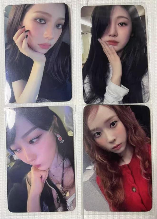 公式品 aespa IdouStage 特典トレカ 全員４枚セット